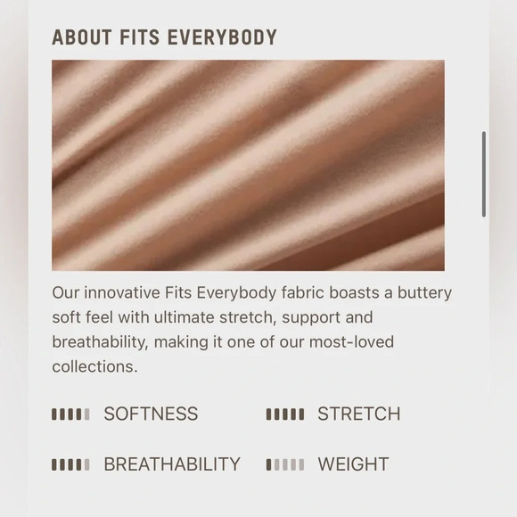 SKIMS FITS EVERYBODY SQUARE NECK BODYSUIT IN CLAY - Picture 4 of 7